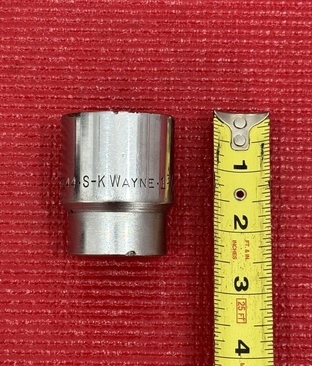 S-K Wayne Tools 47144 1-3/8" Sae 3/4" Drive 12 PT Socket Made in USA